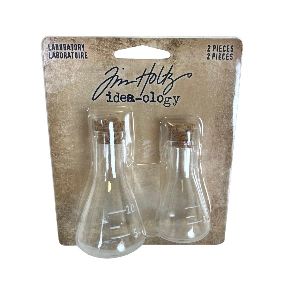 Tim Holtz Idea-ology Laboratory 2 Piece TH94144 New Assemblage Crafting